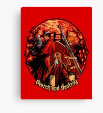 Search and Destroy Canvas Print