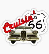 Cruisin' the Mother Road - US Route 66 Sticker