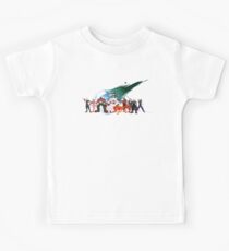 (NO BACKGROUND) Final Fantasy VII Characters Kids Tee