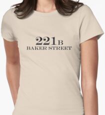221B Baker Street Women's Fitted T-Shirt