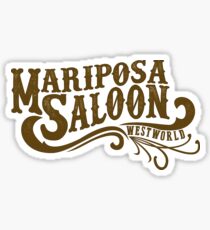 Mariposa Saloon Sticker