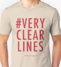 ALT #Very Clear Lines Unisex T-Shirt