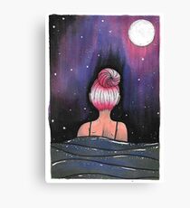 Into Cold Water Canvas Print