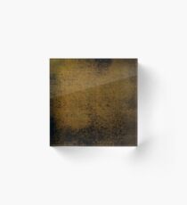 Bronze Weave Acrylic Block