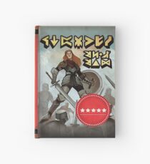 Cuaderno de tapa dura Diario en blanco de Dragon Age "Swords and Shields"