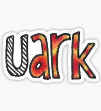 UArk, University of Arkansas Sticker