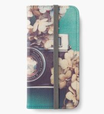 Camera & Hydrangea iPhone Wallet/Case/Skin