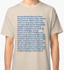 Twinkie ingredients (blue text on light color shirts) Classic T-Shirt