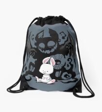 Beast Bunny Drawstring Bag