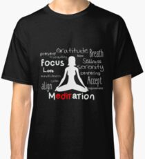 Camiseta clásica Meditación