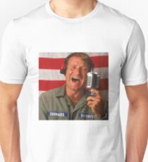 Good Morning Robin Williams Slim Fit T-Shirt