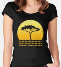 Lion King Song Women's Fitted Scoop T-Shirt
