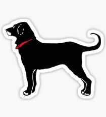 The Black Dog Sticker