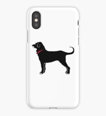 The Black Dog iPhone Case