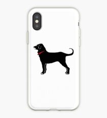 The Black Dog iPhone Case