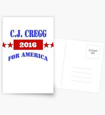 CJ CREGG 2016 Postkarten