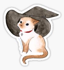 La Chatte Sorciere Sticker