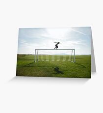 "Goal" Grußkarte