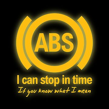 Sticker for Sale mit Auto-ABS-Warnleuchte verstehen von