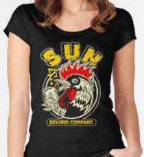 Rooster Of The Sun Women's Fitted Scoop T-Shirt
