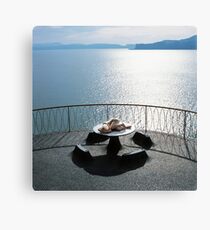 Round Table Canvas Print