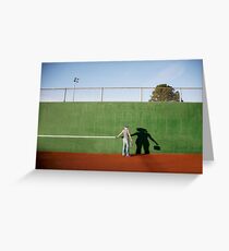 Drawing the Line Greeting Card