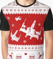 Nerd Pixel Christmas Graphic T-Shirt