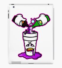 Pour Up in Lila iPad-Hülle & Klebefolie