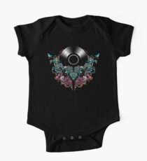 Grow - Music tee with Vintage Record One Piece - Short Sleeve