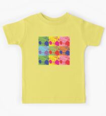 80s Boombox Pop Art Kids Tee
