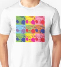 80s Boombox Pop Art Unisex T-Shirt