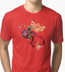 Warrior Graffiti Tri-blend T-Shirt