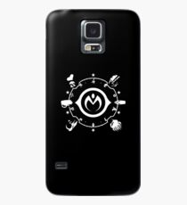 Jojo - Morioh steht (weiß) Hülle & Klebefolie für Samsung Galaxy