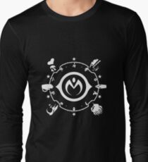 Jojo - Morioh Stands (White) Long Sleeve T-Shirt