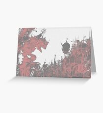 Terra-nigma Greeting Card