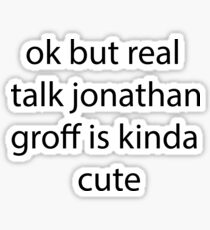 Pegatina Jonathan Groff