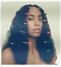 Solange Knowles - Ein Sitz am Tisch decken Poster