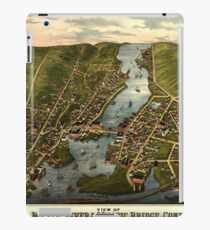 Map Of Mystic 1879 iPad Case/Skin