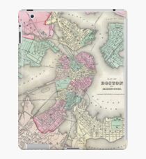 Vintage Map of Boston Harbor (1857) iPad Case/Skin
