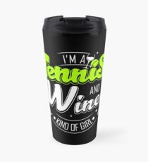 Tennis and Wine Travel Mug