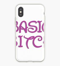 BASIC BITCH iPhone Case