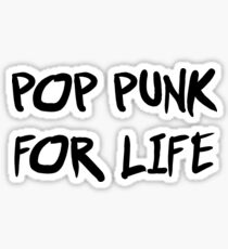 Pop Punk For Life Sticker