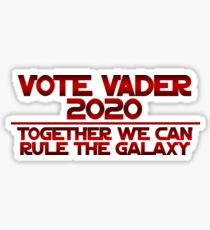 Vote Vader 2020 Sticker
