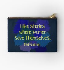 Neil Gaiman (feminist at heart) Dark Studio Pouch