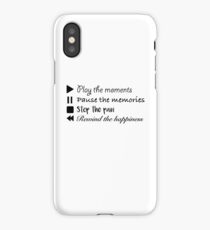 Music Life Quote iPhone Case/Skin
