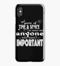 900 Years of Time and Space iPhone Case