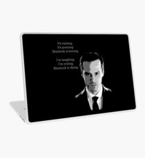 Sherlock Holmes Moriarty Laptop Skin