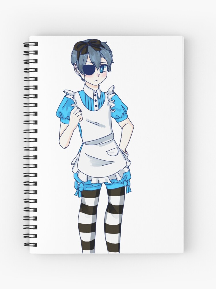 Ciel In Wonderland Spiral Notebook