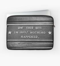 Signs: 1897 Laptop Sleeve