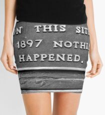 Signs: 1897 Mini Skirt